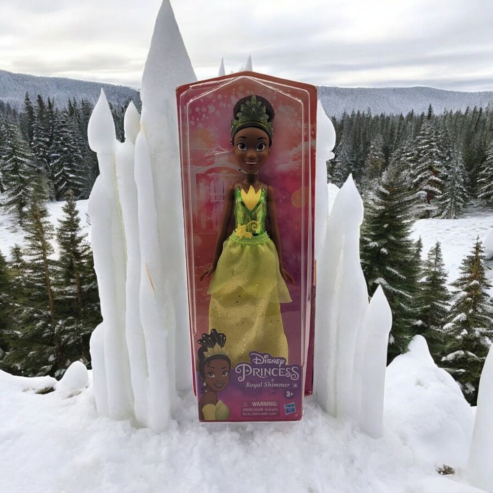 Disney Princess‎ Royal Shimmer TIANA Doll (2022)  Brand New Hasbro Green Dress